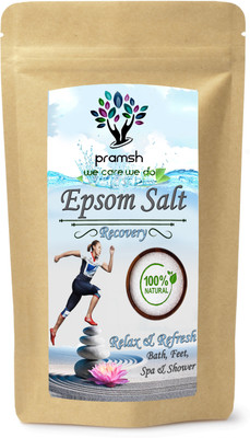 PRAMSH Premium Quality Epsom Bath Salt for Relaxation and Pain relief 800gm(800 g)
PRAMSH Premium Quality Epsom Bath Salt for Relaxation and Pain relief 800gm(800 g)