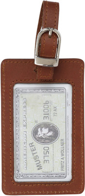 Tee Ess 3 Card Holder(Set of 1, Tan)