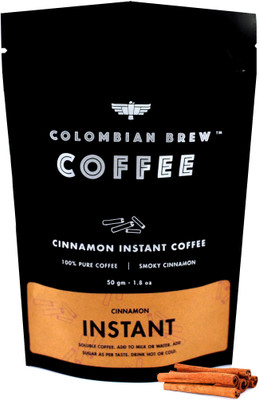 Colombian Brew Cinnamon Instant Coffee - 50g Instant Coffee 50 g(Cinnamon Flavoured)
Colombian Brew Cinnamon Instant Coffee - 50g Instant Coffee 50 g(Cinnamon Flavoured)
