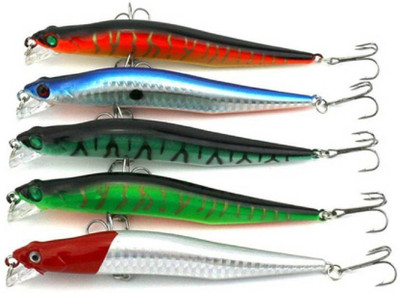 SLV Hard Bait Plastic Fishing Lure(Pack of 1, Size 12)