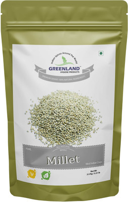 GREENLAND HYGIENE PRODUCTS Pearl Millet / Bajra / Whole Grain / Cereal / 2.5kg / 5.51lb(2.5 kg)