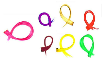 Alizz Beautiful multicolor hair strips clip on hair extensions wig for girls and women high lighter feathers artificial colorful hair pack of 7 strips Hair Extension
Alizz Beautiful multicolor hair strips clip on hair extensions wig for girls and women high lighter feathers artificial colorful hair pack of 7 strips Hair Extension