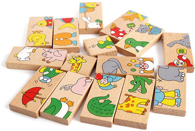 Assemble 15pcs Baby Animal Domino Building Blocks Toys Wooden Toys Beech Wood Infant Domino Toys(Multicolor)
Assemble 15pcs Baby Animal Domino Building Blocks Toys Wooden Toys Beech Wood Infant Domino Toys(Multicolor)