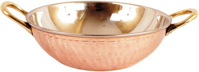 IndianArtVilla Handmade High Quality Steel Copper kadhai,400ml,Serveware,Dish Serving Kadai 15 cm Kadhai 15 cm(Copper), Brown
IndianArtVilla Handmade High Quality Steel Copper kadhai,400ml,Serveware,Dish Serving Kadai 15 cm Kadhai 15 cm(Copper), Brown