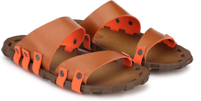 ANNI INTERNATIONAL Men Orange Casual