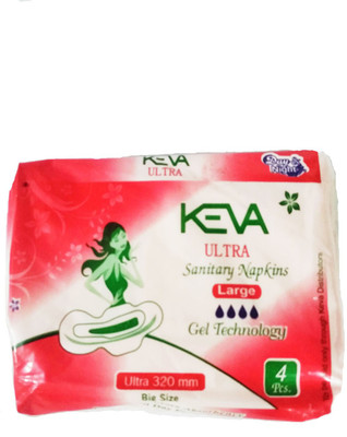 keva ultra Sanitary Pad(Pack of 4)