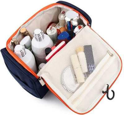 NIRVA Hanging Travel Toiletry Organizer Kit with Hook and Handle for Men and Women Bathroom and Shower Organizer Kit Travel Toiletry Kit(Blue)
NIRVA Hanging Travel Toiletry Organizer Kit with Hook and Handle for Men and Women Bathroom and Shower Organizer Kit Travel Toiletry Kit(Blue)