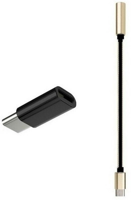 FUZION Type C To Micro Usb Charging Metal Adapter With 3.5mm Audio Headphone Converter Usb C Type Cable USB Adapter(Multicolor)
FUZION Type C To Micro Usb Charging Metal Adapter With 3.5mm Audio Headphone Converter Usb C Type Cable USB Adapter(Multicolor)