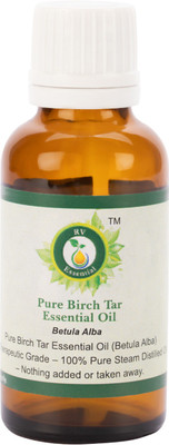 R V Essential Pure Birch Tar Essential Oil 10ml- Betula Alba (100% Pure and Natural Steam Distilled)(10 ml)
R V Essential Pure Birch Tar Essential Oil 10ml- Betula Alba (100% Pure and Natural Steam Distilled)(10 ml)