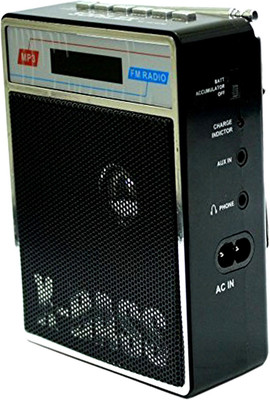 CRETO New Music Series SL413 Fm/Radio Supports USB pen-drive, aux memory card FM Radio(Black)
CRETO New Music Series SL413 Fm/Radio Supports USB pen-drive, aux memory card FM Radio(Black)