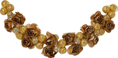 EKAN Hair Gajra Accessories, Hair Gajra For Women Wedding Hair Accessory Set(Gold)
