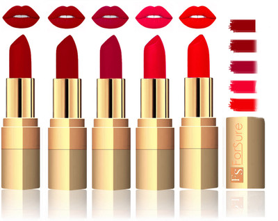 Forsure Extra Soft & Smooth Velvet Matte Lip Color Combo In Wholesale Rate(Maroon, Plum, Sweet Red, Romantic Red, Red, 17.5 g)
Forsure Extra Soft & Smooth Velvet Matte Lip Color Combo In Wholesale Rate(Maroon, Plum, Sweet Red, Romantic Red, Red, 17.5 g)