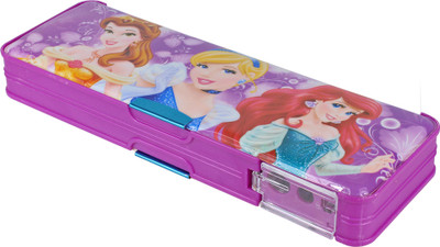 SPERO Dual Sided Compartment Multipurpose Disney Princess Art Plastic Pencil Box(Set of 1, Multicolor)
SPERO Dual Sided Compartment Multipurpose Disney Princess Art Plastic Pencil Box(Set of 1, Multicolor)