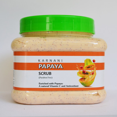 KARNANI Papaya Scrub (450g) Scrub(450 g)