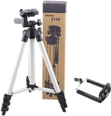 Mezire Amazing quality Tripod 3110 with mobile kit Tripod Tripod(Black, Silver, Supports Up to 1000 g)
Mezire Amazing quality Tripod 3110 with mobile kit Tripod Tripod(Black, Silver, Supports Up to 1000 g)