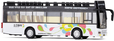 Miss & Chief Die cast Metal Double Decker Pull Back White City Bus Toy with Light and Sound Features(Multicolor)
Miss & Chief Die cast Metal Double Decker Pull Back White City Bus Toy with Light and Sound Features(Multicolor)