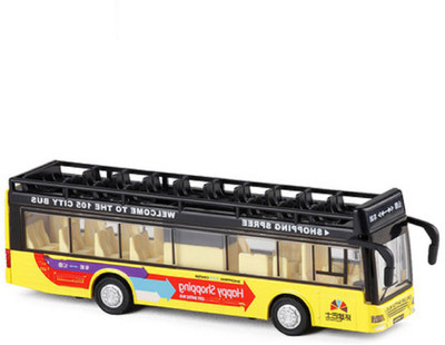 Miss & Chief Die cast Metal Double Decker Pull Back Yellow City Bus Toy with Light and Sound Features(Multicolor)
Miss & Chief Die cast Metal Double Decker Pull Back Yellow City Bus Toy with Light and Sound Features(Multicolor)