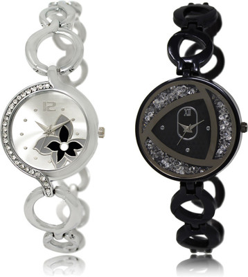 The Shopoholic Stylist Designer Combo Pack 2 Silver And Black Dial Analog Watch For Girls Girl Watches Fashion Watch - For Women
The Shopoholic Stylist Designer Combo Pack 2 Silver And Black Dial Analog Watch For Girls Girl Watches Fashion Watch - For Women