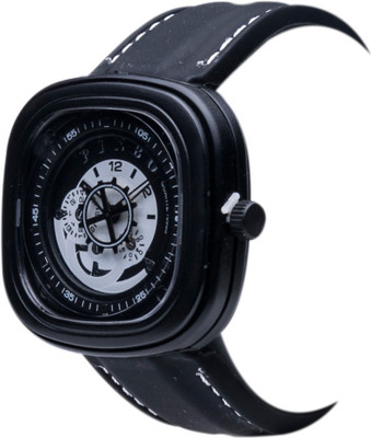 pinbo 10035 CLASSIC BLACK WHEEL RING Watch - For Men