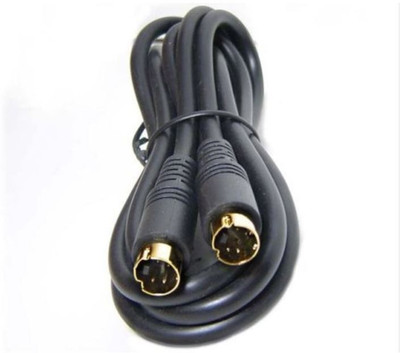 TechGear Gold plated 5 METER SVideo Cable MALE TO MALE For TV/ HDTV/ DVD/ VCR/ CAMCORDER Video Cable(Compatible with TV/HDTV, DVD, VCR, CAMCORDER, Black)
TechGear Gold plated 5 METER SVideo Cable MALE TO MALE For TV/ HDTV/ DVD/ VCR/ CAMCORDER Video Cable(Compatible with TV/HDTV, DVD, VCR, CAMCORDER, Black)