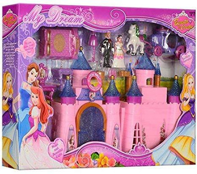 Happy GiftMart Princess of My Dreamland Toy Castle Playset with Music and Beautiful Light(Multicolor)
Happy GiftMart Princess of My Dreamland Toy Castle Playset with Music and Beautiful Light(Multicolor)