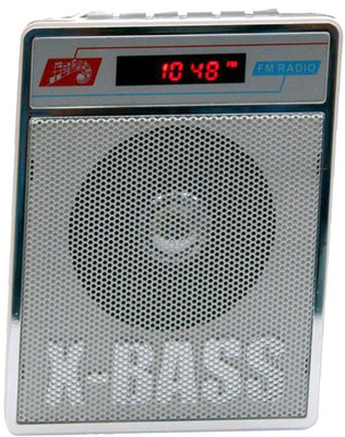 CRETO SL-413 Portable Radio/Fm Music Player Supports USB pen-drive, aux memory card FM Radio(Silver White)
CRETO SL-413 Portable Radio/Fm Music Player Supports USB pen-drive, aux memory card FM Radio(Silver White)