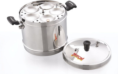 Diamond Pearl SS Idli Cooker / Steamer 20 Idlis ( 4 Plates ) Induction Idli Maker(4 Plates , 20 Idlis )