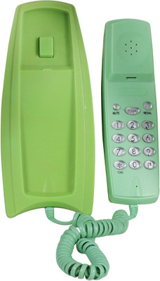 Sonics SS-1400 Corded Landline Phone(Apple Green)