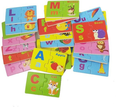 Civil 48 Pieces Wooden Educational Early learning English letter Matching card (Multicolor)(Multicolor)
Civil 48 Pieces Wooden Educational Early learning English letter Matching card (Multicolor)(Multicolor)
