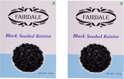 Fairdale Black Seeded Raisins 500g ( 250g x 2 ) Raisins(500 g, Box)