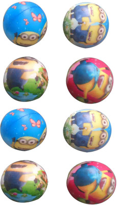 PTCMart Multicolour Minions Cartoon Printed Soft Balls Set of 8pcs - 14 cm(Multicolor)
PTCMart Multicolour Minions Cartoon Printed Soft Balls Set of 8pcs - 14 cm(Multicolor)