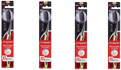 Colgate single slimsoft cleaning yet gentle cleaning pack of 4 Ultra Soft Toothbrush(Pack of 4)
Colgate single slimsoft cleaning yet gentle cleaning pack of 4 Ultra Soft Toothbrush(Pack of 4)