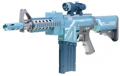 Akrobo Battery Operated 72cm Semi Auto Soft Bullet Blaze Storm Gun Toy with 20 Foam Bullets(Grey)
Akrobo Battery Operated 72cm Semi Auto Soft Bullet Blaze Storm Gun Toy with 20 Foam Bullets(Grey)
