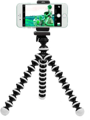 BJORK Best buy new arrival fully flexible Portable W4 & Foldable Camera & Mobile Tripod with Mobile Clip Holder Bracket Fully Flexible Mount Cum Tripod Stand with Three-Dimensional Head & Quick Release Plate Gorilla Tripod 10" , Smartphone & Action Camera
BJORK Best buy new arrival fully flexible Portable W4 & Foldable Camera & Mobile Tripod with Mobile Clip Holder Bracket Fully Flexible Mount Cum Tripod Stand with Three-Dimensional Head & Quick Release Plate Gorilla Tripod 10" , Smartphone & Action Camera