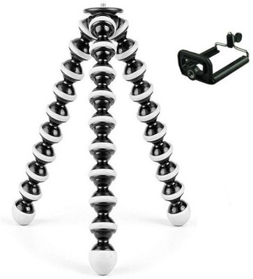 BJORK Best buy new arrival fully flexible Portable & Foldable Camera & Mobile Tripod with Mobile Clip Holder Bracket Fully Flexible Mount Cum Tripod Stand with Three-Dimensional Head & Quick Release Y4 Plate Gorilla Tripod 10" - DSLR , Smartphone & Action
BJORK Best buy new arrival fully flexible Portable & Foldable Camera & Mobile Tripod with Mobile Clip Holder Bracket Fully Flexible Mount Cum Tripod Stand with Three-Dimensional Head & Quick Release Y4 Plate Gorilla Tripod 10" - DSLR , Smartphone & Action
