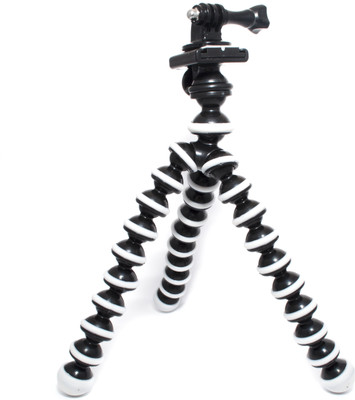 BJORK Best buy new arrival fully flexible Portable & Foldable Camera & Mobile Tripod with Mobile Clip Holder Bracket Fully Flexible Mount Cum Tripod Stand with Three-Dimensional Head & Quick Release R10 Plate Gorilla Tripod 10" - DSLR , Smartphone & Actio
BJORK Best buy new arrival fully flexible Portable & Foldable Camera & Mobile Tripod with Mobile Clip Holder Bracket Fully Flexible Mount Cum Tripod Stand with Three-Dimensional Head & Quick Release R10 Plate Gorilla Tripod 10" - DSLR , Smartphone & Actio