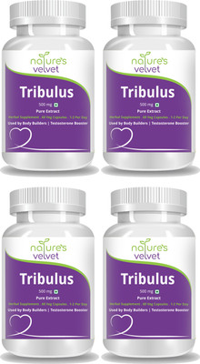 Natures Velvet Lifecare Tribulus Gokshura Gokhura Pure Extract 500 mg, 60 Veg Capsules - Pack of 4(240 No)
Natures Velvet Lifecare Tribulus Gokshura Gokhura Pure Extract 500 mg, 60 Veg Capsules - Pack of 4(240 No)