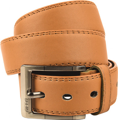 AFFA Men Casual Tan Artificial Leather Belt