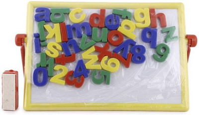 Alpyog Magnetic Alphabet and Numeric 2 in 1 board for learning fun(Min. Age 3years) Board Game
Alpyog Magnetic Alphabet and Numeric 2 in 1 board for learning fun(Min. Age 3years) Board Game