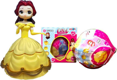Montez Amazing Surprise Ball Transform to Mini Princess Doll Figure Toy for Kids(Multicolor)
Montez Amazing Surprise Ball Transform to Mini Princess Doll Figure Toy for Kids(Multicolor)