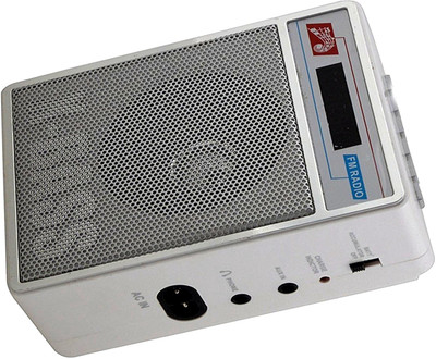 CRETO RM-113 Best Quality Sound Fm Radio Supports USB pen-drive, aux memory card FM Radio(Silver White)
CRETO RM-113 Best Quality Sound Fm Radio Supports USB pen-drive, aux memory card FM Radio(Silver White)