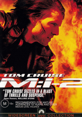tom cruise m:i-2 dvd , region 2(DVD English)
