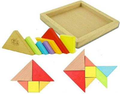 Happy GiftMart Wooden Tangram 7 Piece Puzzle Square I.Q. Development Game Brain Teaser Intelligent Blocks Educational Toy Good Gift for Kids(40 Pieces)
Happy GiftMart Wooden Tangram 7 Piece Puzzle Square I.Q. Development Game Brain Teaser Intelligent Blocks Educational Toy Good Gift for Kids(40 Pieces)