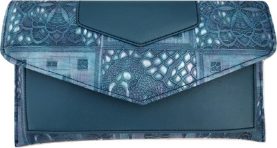 zilleria Casual Blue Clutch