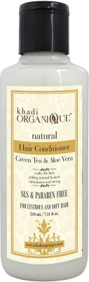 KHADI ORGANIQUE Greentea Aloevera Hair Conditioner sls & paraben free 210 ml pack of 1(210 ml)
KHADI ORGANIQUE Greentea Aloevera Hair Conditioner sls & paraben free 210 ml pack of 1(210 ml)
