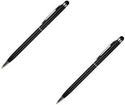 BB4 PACK OF 2 Capacitive 2 IN 1 Pen With Ball Pen for Touch Sceen Mobile Phones and Tablets Stylus(Black)
BB4 PACK OF 2 Capacitive 2 IN 1 Pen With Ball Pen for Touch Sceen Mobile Phones and Tablets Stylus(Black)