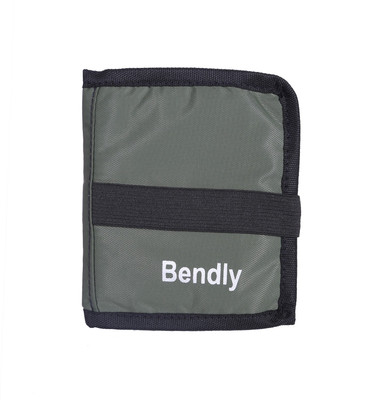 Bendly Boys Green Fabric Wallet(3 Card Slots)