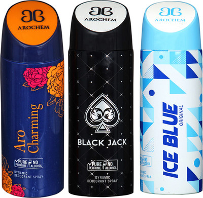 Arochem B-104 DEODORANT SPRAY NO ALCOHOL PURE PERFUME DYNAMIC BODY SPRAY Deodorant Spray Deodorant Spray - For Men & Women(200 ml, Pack of 3)
Arochem B-104 DEODORANT SPRAY NO ALCOHOL PURE PERFUME DYNAMIC BODY SPRAY Deodorant Spray Deodorant Spray - For Men & Women(200 ml, Pack of 3)