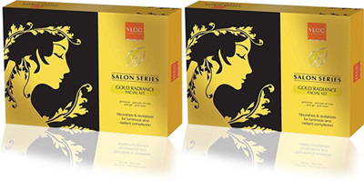 VLCC Professional Salon Series Gold Polishing Facial Kit Pack Of 2 180 g(Set of 2)
VLCC Professional Salon Series Gold Polishing Facial Kit Pack Of 2 180 g(Set of 2)