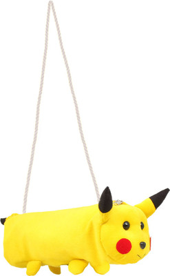 Tickles Cartoon Yellow Pikachu Sling Pencil Pouch For Kids School with Zipper Art Polyester Pencil Box(Set of 1, Yellow)
Tickles Cartoon Yellow Pikachu Sling Pencil Pouch For Kids School with Zipper Art Polyester Pencil Box(Set of 1, Yellow)